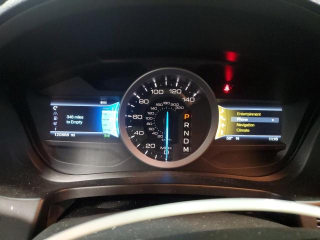 1FM5K8F8XDGB99742 - 2013 FORD EXPLORER LIMITED თეთრი ფოტო 9