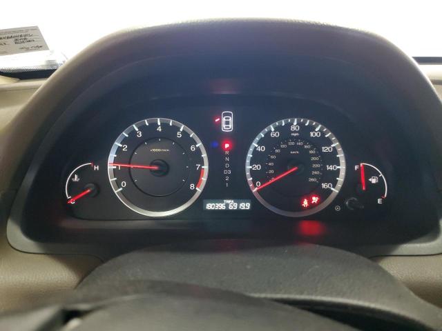 1HGCP26848A048416 - 2008 HONDA ACCORD EXL Bordo foto 9