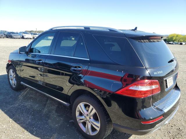 4JGDA5JB2FA563934 - 2015 MERCEDES-BENZ ML 350 Қара фото 2