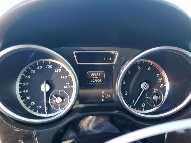 4JGDA5JB2FA563934 - 2015 MERCEDES-BENZ ML 350 Қара фото 9