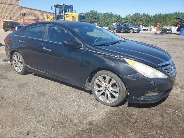 5NPEC4AB9DH644190 - 2013 HYUNDAI SONATA SE BLACK photo 4