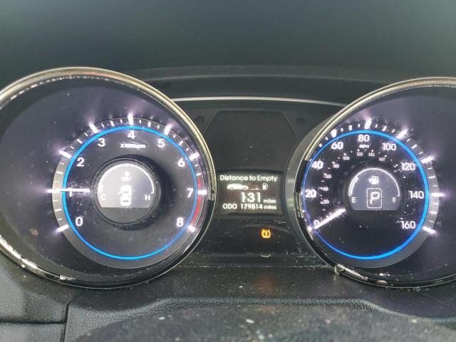 5NPEC4AB9DH644190 - 2013 HYUNDAI SONATA SE BLACK photo 9