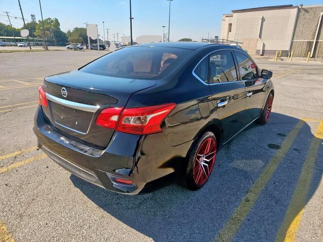 3N1AB7AP2GY277612 - 2016 NISSAN SENTRA S 黑色 照片 4