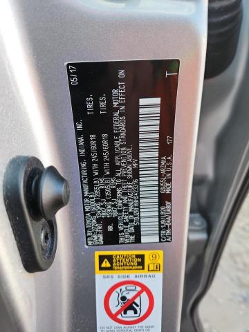 5TDJZRFH8HS423316 - 2017 TOYOTA HIGHLANDER SE SILVER photo 13