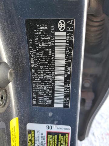 5YFBURHE9KP890931 - 2019 TOYOTA COROLLA L ლურჯი ფოტო 13