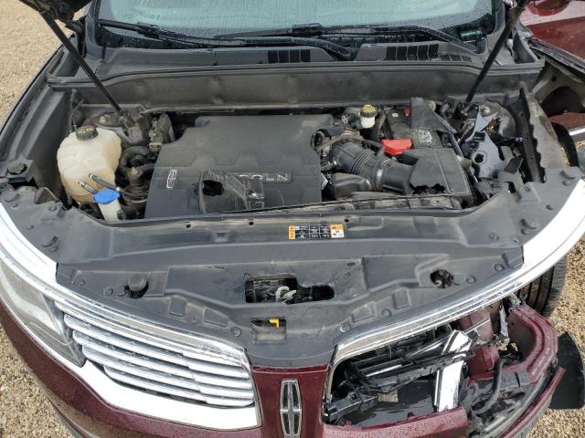 2LMPJ8LR2HBL31452 - 2017 LINCOLN MKX RESERVE Marron photo 12