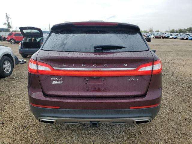 2LMPJ8LR2HBL31452 - 2017 LINCOLN MKX RESERVE Marron photo 6