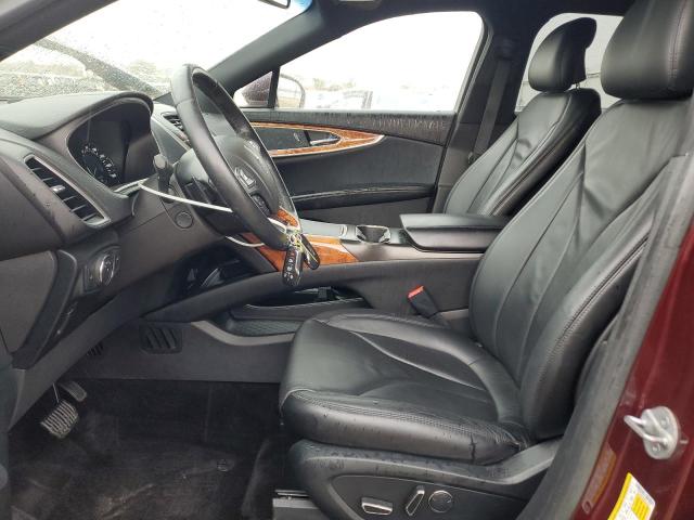 2LMPJ8LR2HBL31452 - 2017 LINCOLN MKX RESERVE Marron photo 7