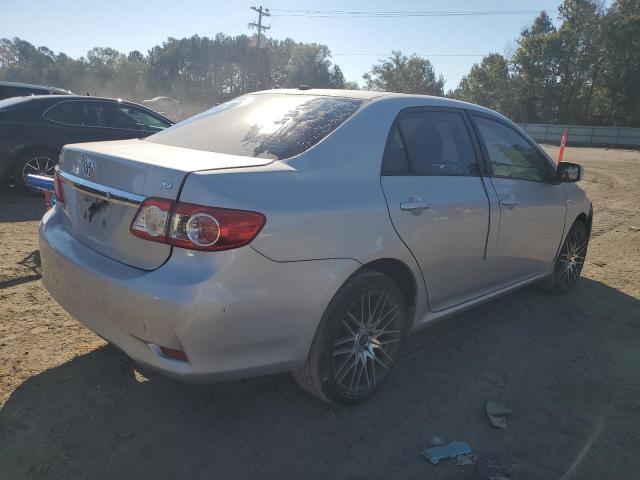 2T1BU4EE7BC668637 - 2011 TOYOTA COROLLA BASE Сріблястий фото 3