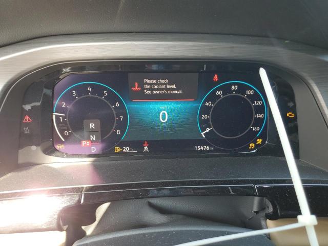 1V2WE2CA9RC222252 - 2024 VOLKSWAGEN ATLAS CROS SE Чорний фото 9