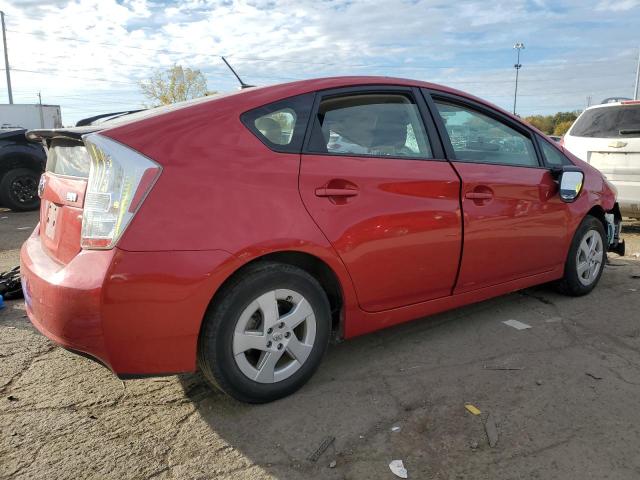 JTDKN3DU6A0166243 - 2010 TOYOTA PRIUS წითელი ფოტო 3