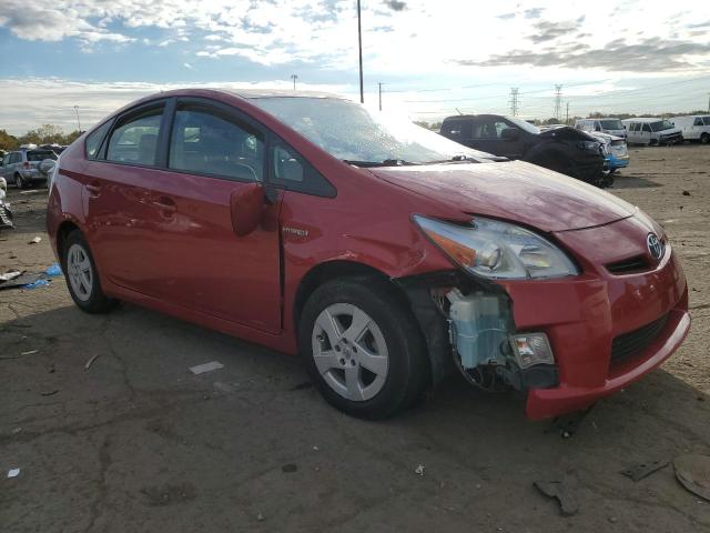 JTDKN3DU6A0166243 - 2010 TOYOTA PRIUS წითელი ფოტო 4