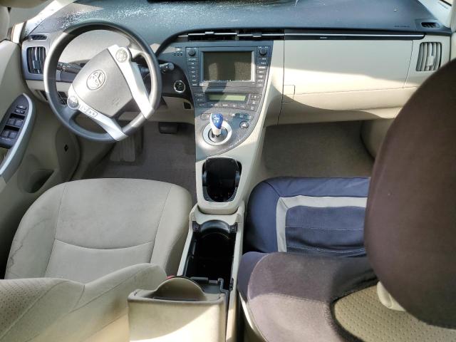 JTDKN3DU6A0166243 - 2010 TOYOTA PRIUS წითელი ფოტო 8