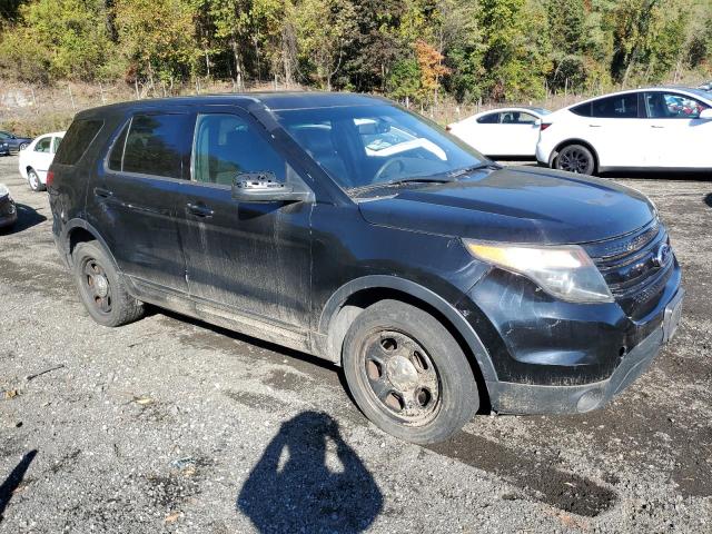 1FM5K8AR3FGB26408 - 2015 FORD EXPLORER POLICE INTERCEPTOR შავი ფოტო 4
