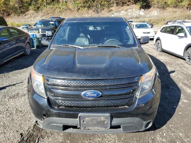 1FM5K8AR3FGB26408 - 2015 FORD EXPLORER POLICE INTERCEPTOR შავი ფოტო 5