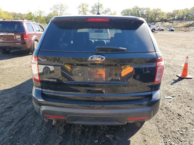 1FM5K8AR3FGB26408 - 2015 FORD EXPLORER POLICE INTERCEPTOR შავი ფოტო 6