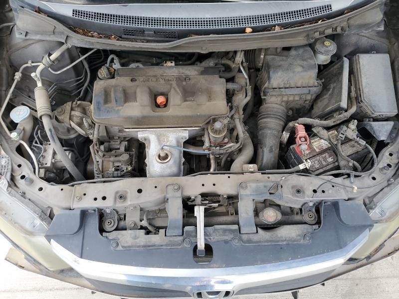 19XFB2F55CE098165 - 2012 HONDA CIVIC LX GRAY photo 11