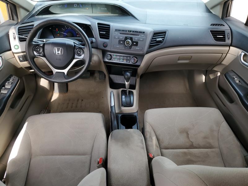 19XFB2F55CE098165 - 2012 HONDA CIVIC LX GRAY photo 8