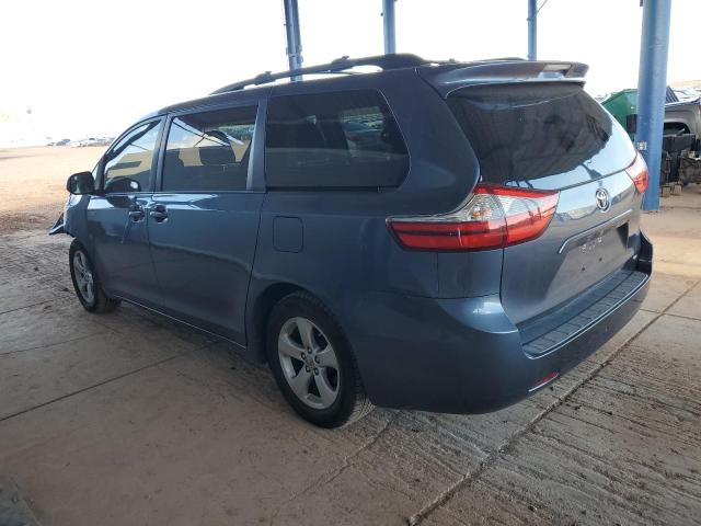 5TDKK3DC3FS575871 - 2015 TOYOTA SIENNA LE BLUE photo 2