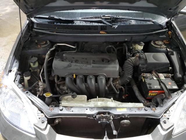 2T1KR30E07C629544 - 2007 TOYOTA COROLLA MA XR GRAY photo 12