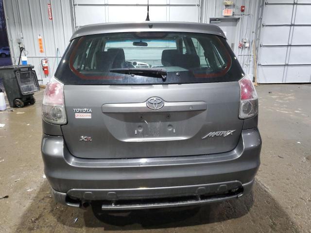 2T1KR30E07C629544 - 2007 TOYOTA COROLLA MA XR GRAY photo 6