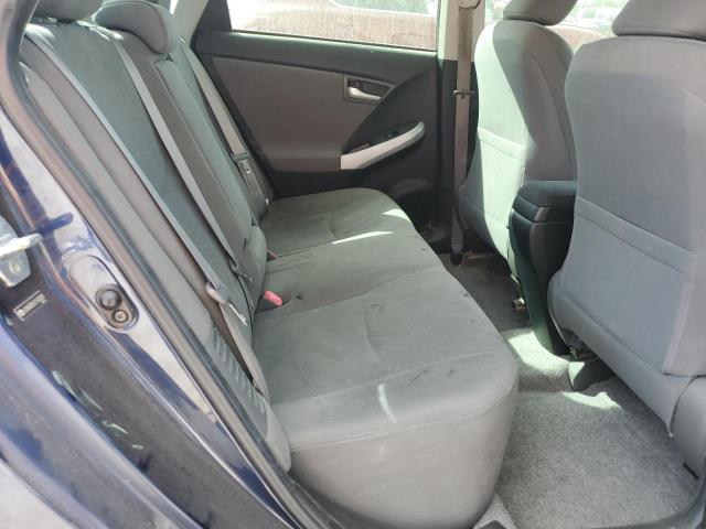 JTDKN3DU5C1530830 - 2012 TOYOTA PRIUS BLUE photo 11