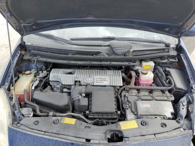 JTDKN3DU5C1530830 - 2012 TOYOTA PRIUS BLUE photo 12