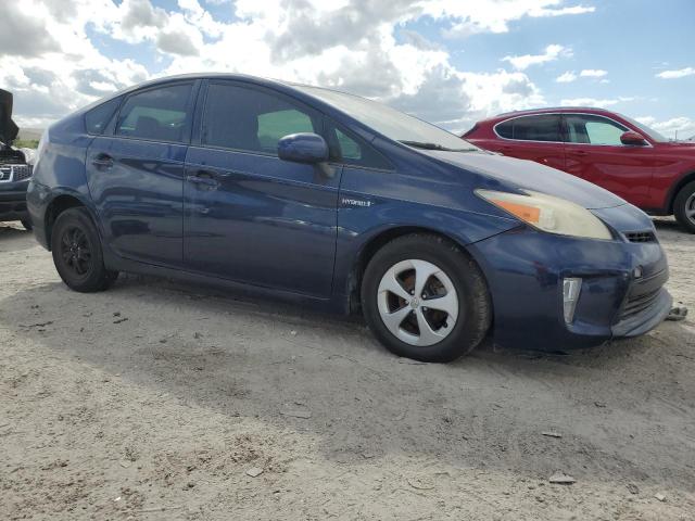 JTDKN3DU5C1530830 - 2012 TOYOTA PRIUS BLUE photo 4