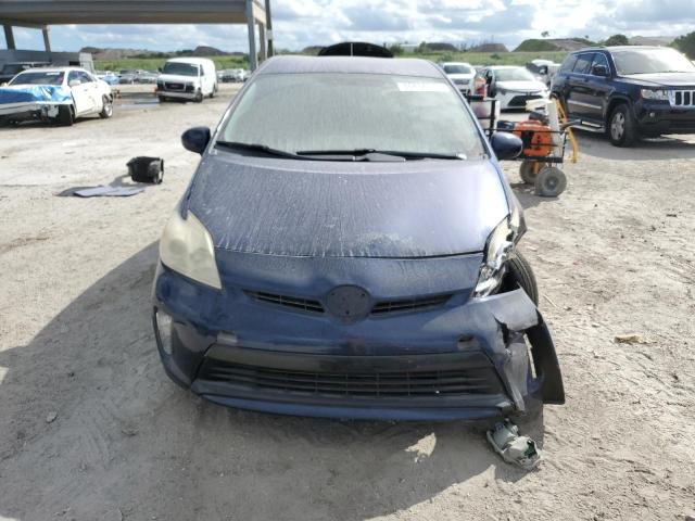 JTDKN3DU5C1530830 - 2012 TOYOTA PRIUS BLUE photo 5