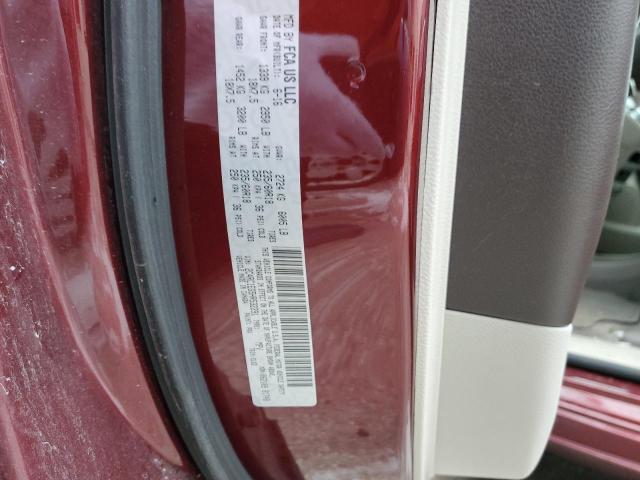 2C4RC1EG5HR532291 - 2017 CHRYSLER PACIFICA TOURING L PLUS MAROON photo 13