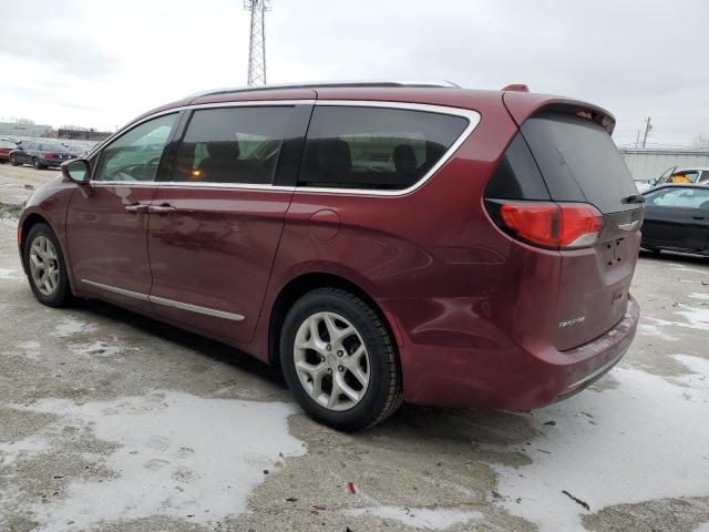 2C4RC1EG5HR532291 - 2017 CHRYSLER PACIFICA TOURING L PLUS MAROON photo 2