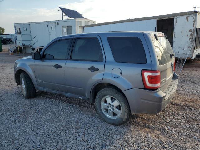 1FMCU02Z88KC08443 - 2008 FORD ESCAPE XLS GRAY photo 2