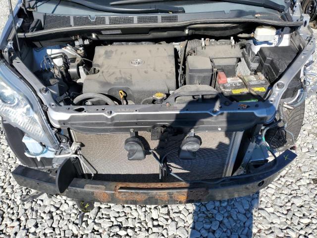 5TDKK3DC2CS236854 - 2012 TOYOTA SIENNA LE SILVER photo 12