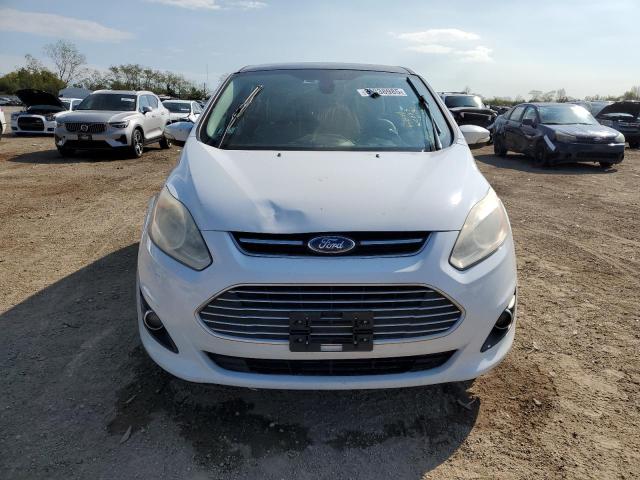 1FADP5BU5DL552243 - 2013 FORD C-MAX SEL WHITE photo 5
