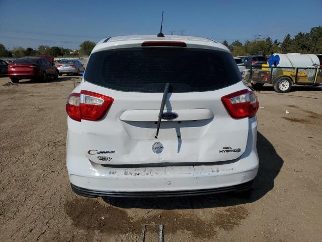 1FADP5BU5DL552243 - 2013 FORD C-MAX SEL WHITE photo 6