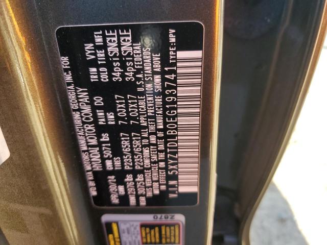 5XYZTDLB0EG193741 - 2014 HYUNDAI SANTA FE SPORT 灰色 照片 13