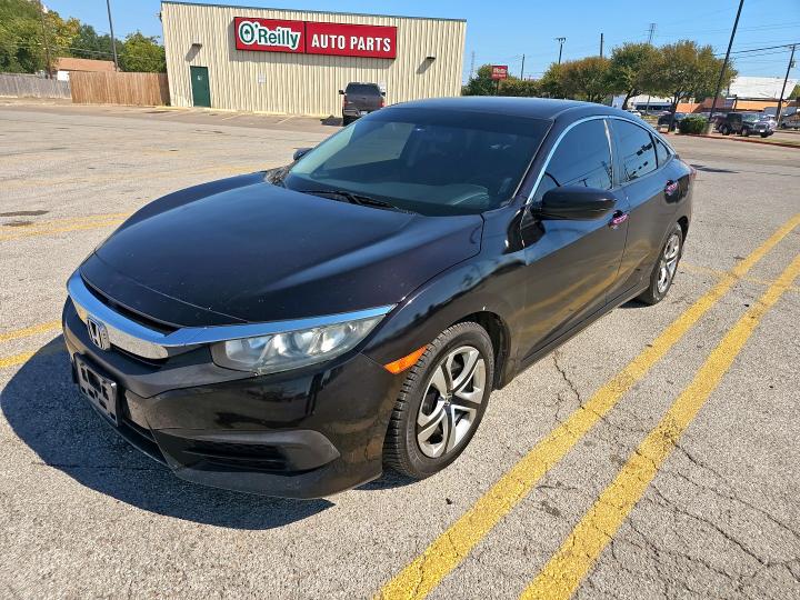 19XFC2F58GE006095 - 2016 HONDA CIVIC LX ბურგუნდია ფოტო 2