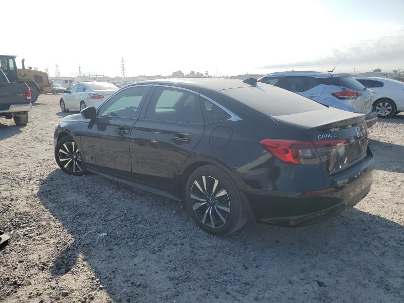 2HGFE1F79NH314143 - 2022 HONDA CIVIC EX BLACK photo 2