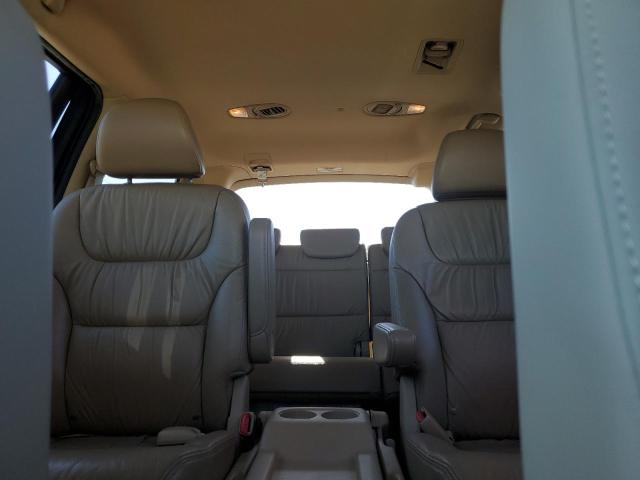 5FNRL3H72AB006872 - 2010 HONDA ODYSSEY EXL WHITE photo 10