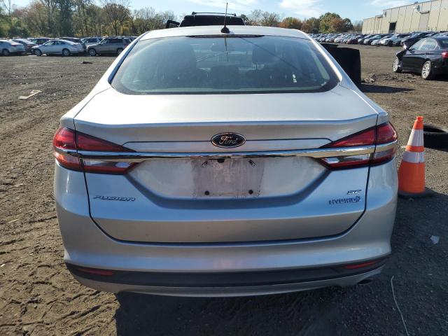 3FA6P0LUXHR255003 - 2017 FORD FUSION SE HYBRID ვერცხლისფერი ფოტო 6