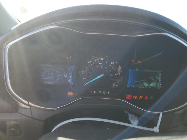 3FA6P0LUXHR255003 - 2017 FORD FUSION SE HYBRID ვერცხლისფერი ფოტო 9