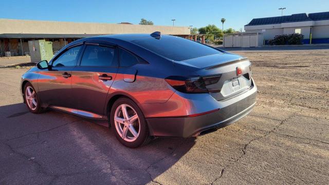 1HGCV1F9XJA076588 - 2018 HONDA ACCORD TOURING Մոխրագույն լուսանկար 3