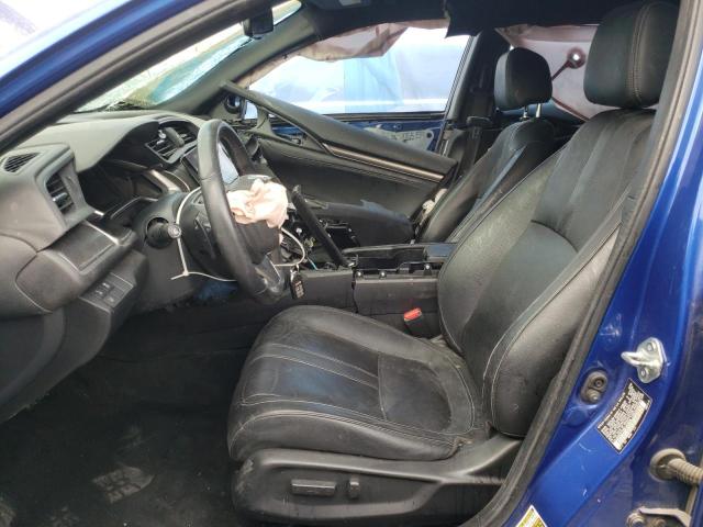 SHHFK7H98JU426939 - 2018 HONDA CIVIC SPORT TOURING BLUE photo 7