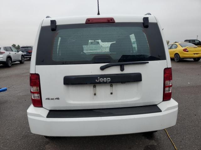 1C4PJMAK9CW129780 - 2012 JEEP LIBERTY SPORT Белый фото 6