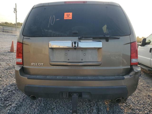 5FNYF3H55BB022020 - 2011 HONDA PILOT EXL GOLD photo 6