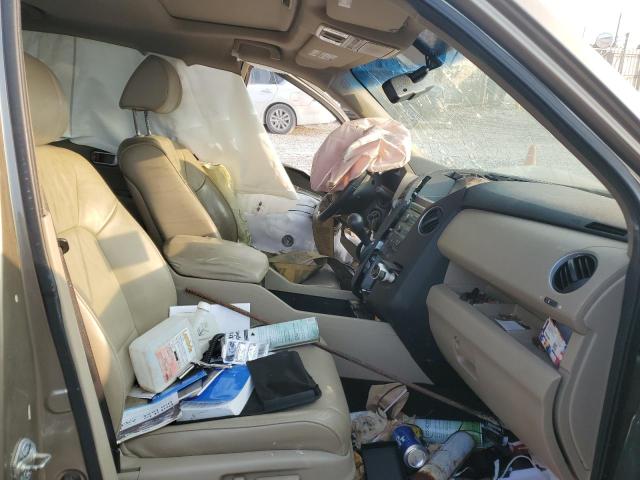 5FNYF3H55BB022020 - 2011 HONDA PILOT EXL GOLD photo 7