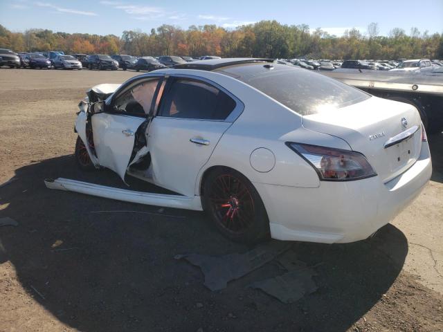 1N4AA5AP3EC486633 - 2014 NISSAN MAXIMA S WHITE photo 2