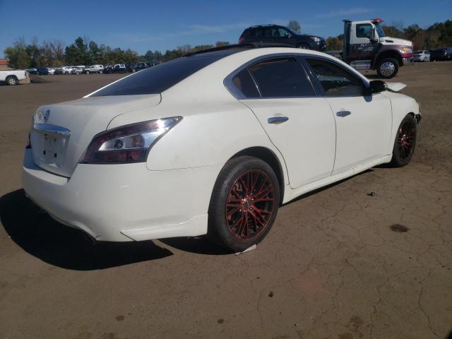 1N4AA5AP3EC486633 - 2014 NISSAN MAXIMA S WHITE photo 3