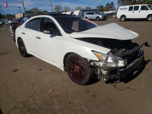 1N4AA5AP3EC486633 - 2014 NISSAN MAXIMA S WHITE photo 4