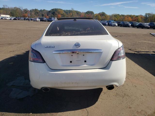 1N4AA5AP3EC486633 - 2014 NISSAN MAXIMA S WHITE photo 6